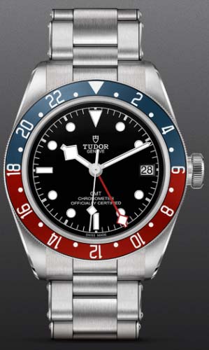 NEW Tudor Black Bay GMT on an oyster riveted style bracelet