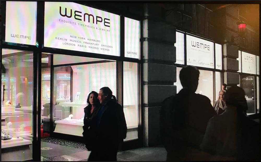 Wempe luxury watch boutique in NYC