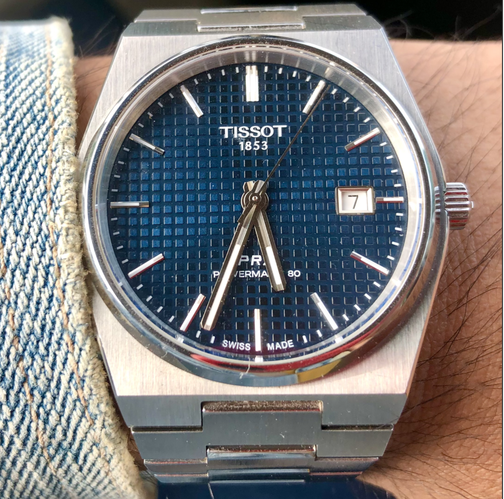 The Tissot PRX Powermatic 80 where design quality budget come